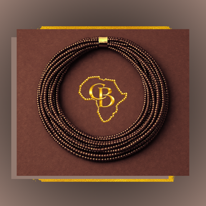 Brown Traditional Tie on Waist Beads