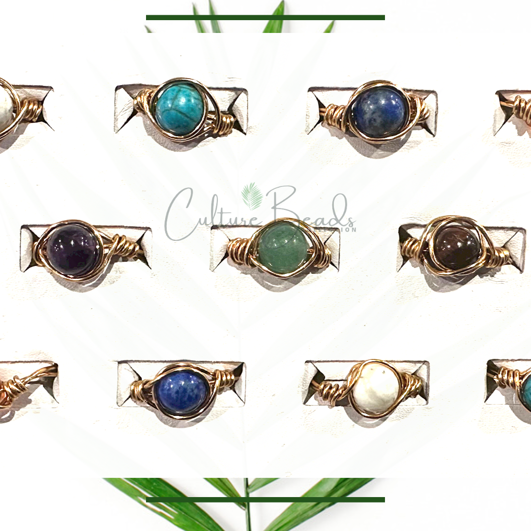 Handmade Crystal Rings